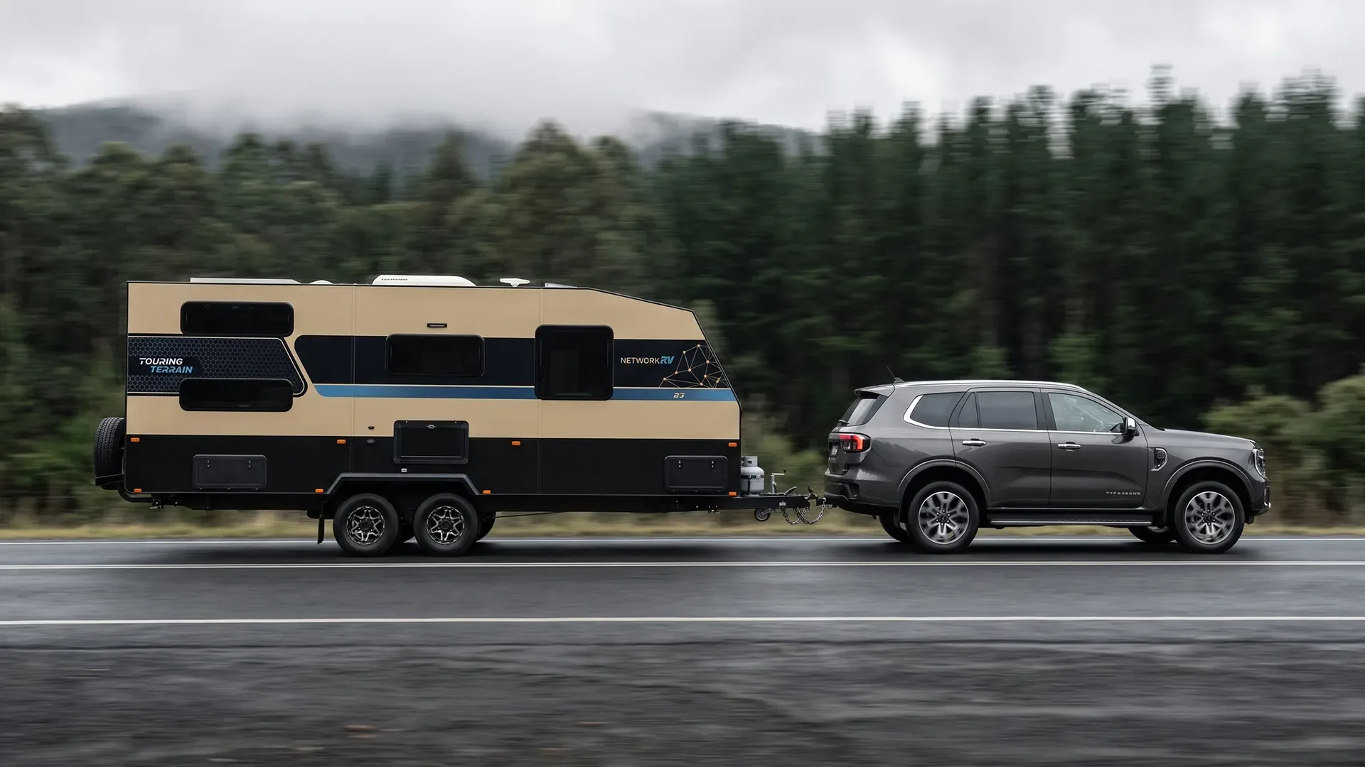 Network RV Touring Terrain, studio side view